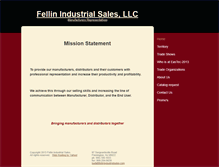 Tablet Screenshot of fellinindustrialsales.com